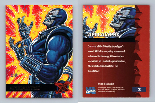 Apocalypse men 1995 fleer - #2,