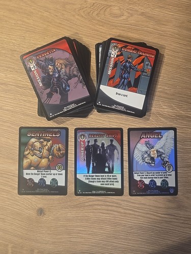 100 xmen trading cards - xmen,