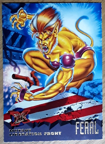 1995 men ultra card - 1995, x-men