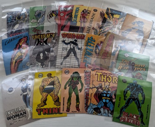 Marvel universe stickers - marvel,