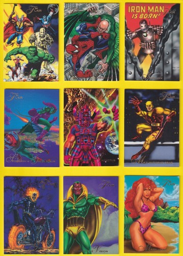 Marvel flair cards - marvel, '94