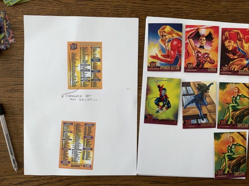 Fleer ultra x men - ultra, x-men