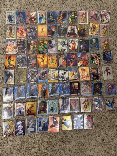 Large marvel men trading - marvel,