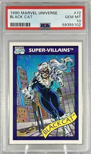 1990 marvel universe black - 1990,