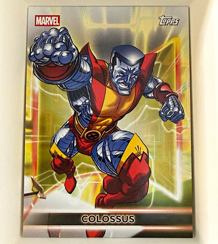 Topps marvel men colossus - topps, x-men