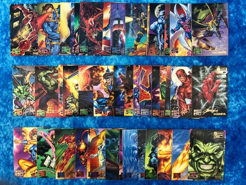 Marvel masterpieces 1995 gold - masterpieces,