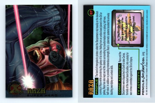 Raza men chromium 1995 - x-men,