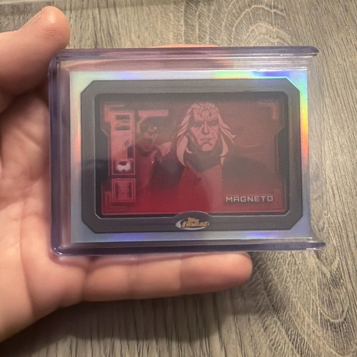 Topps marvel magneto - marvel,