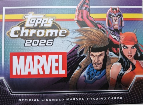 2026 topps chrome marvel - 2026,