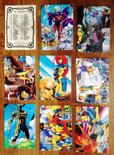 Single cards men 1991 - -, x-men